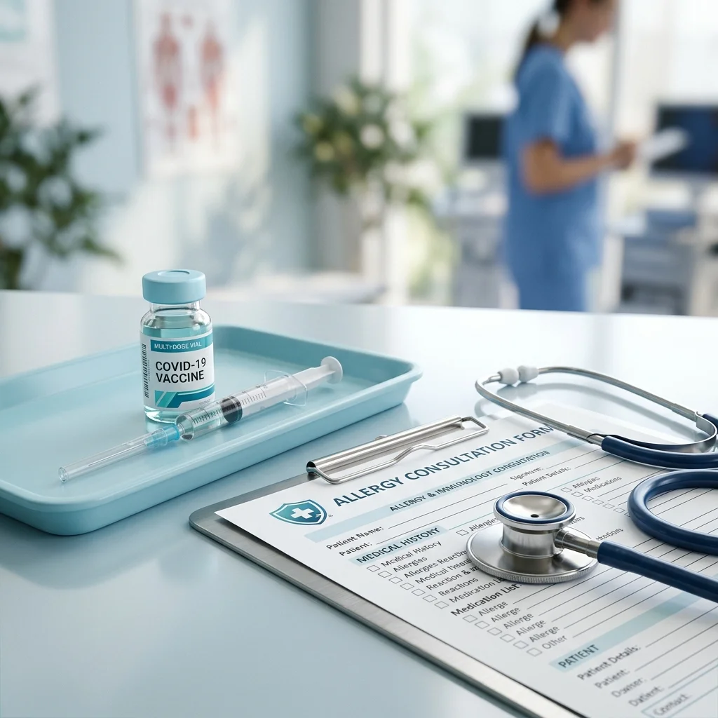 Advisory Messaging on Allergy Patients & COVID-19 Vaccination